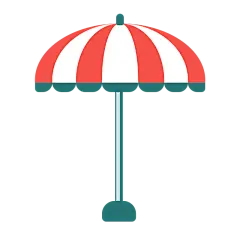 SVG-旅行类-防晒伞
