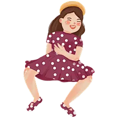 手绘-人物插画-女人2