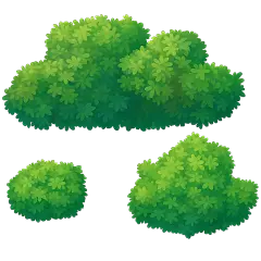 常规内容-植物系列扁平风森林树木插画元素