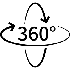 常规通用360度旋转标识图标元素