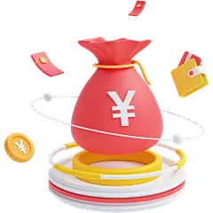 金融理财保险3D立体C4D软3D组合元素素材