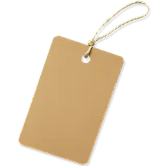 促销通用实景吊牌标签元素素材