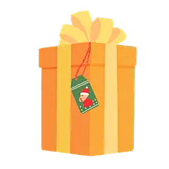 圣诞节元素主题素材-礼物盒