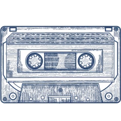 常规装饰系列复古风老物件线稿组合元素