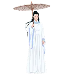 手绘-仙侠武侠古风人物插画-男人3