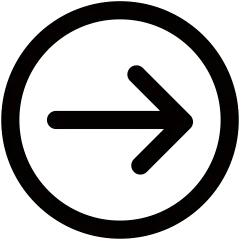 常规内容-图标系列装饰系列矢量黑色圆形箭头图标