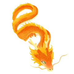 手绘风-端午节贴纸-龙
