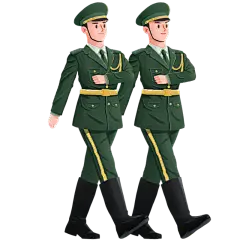 人物警察元素贴纸
