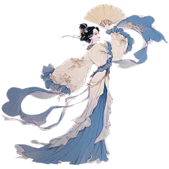 人物系列古风工笔画人物美人