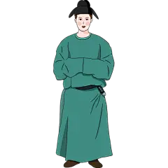 中国风唐代人物类贴纸-男人
