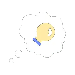 卡通感教育培训灯泡元素贴纸