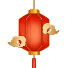 中国风中式立体质感灯笼元素素材