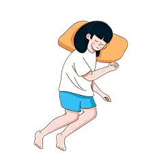 SVG-躺平人物元素