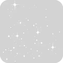 星星系列白色静态贴纸