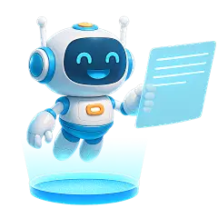 科技风系列立体感3D卡通机器人元素