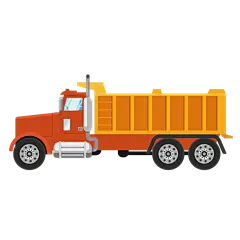 自由征稿-扁平套系-交通工具-货车