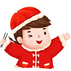 春节元素主题素材