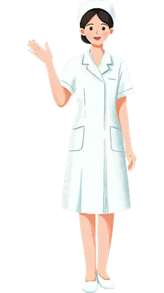 人物系列手绘插画风人物职业女性医生元素