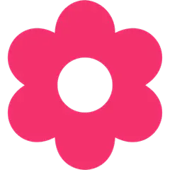常规内容-图标系列粉色花朵装饰元素