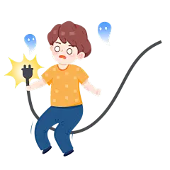 卡通感教育行业人物元素