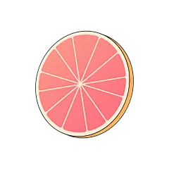 立夏西柚元素贴纸