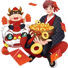 春节元素主题素材