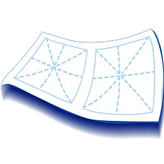 手绘田字格开学季元素贴纸 