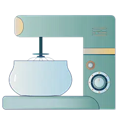扁平风家用电器套系-SVG-搅拌机