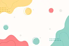 常规内容-背景系列简约风马卡龙色系插画背景