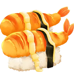 日料美食贴纸