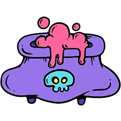 奇幻魔幻魔法插画元素4-svg-手绘