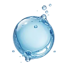 特效系列科技感Q弹水花水珠气泡元素