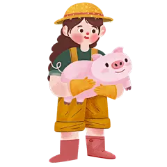 高质量人物插画-女孩
