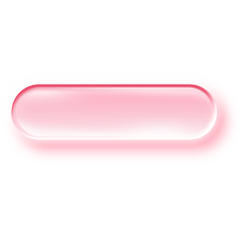 边框系列科技感透明清透粉色渐变长条形立体按钮元素