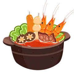 美食贴纸