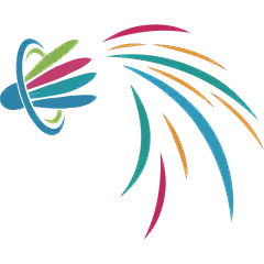 常规内容-图标系列插画风彩色羽毛球元素