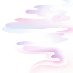 七夕情人节渐变烟雾元素
