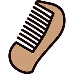 ICON-垃圾分类环保icon-SVG-木梳