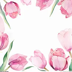 母亲节梦幻感粉色AI套系通用图片
