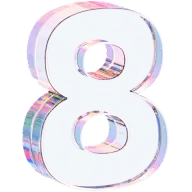 C4D-数字玻璃元素