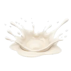 常规内容-饮品系列写实感牛奶液体溅起元素