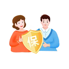 卡通感母亲节人物元素贴纸