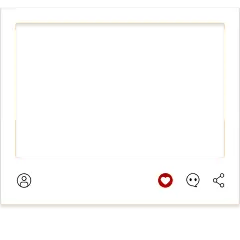 通用边框极简风ins风白色相框组合素材