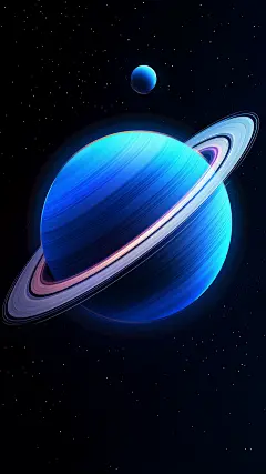宇宙系列拟物感插画宇宙星球