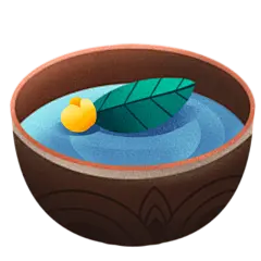 中秋节主题元素插画贴纸-酒