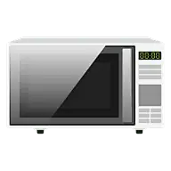 扁平风家用电器套系-SVG-微波炉
