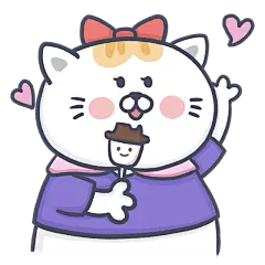 卡通拟人-猫咪