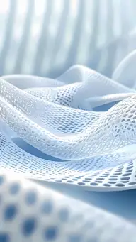 服饰系列3D透气面料细节图