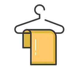 ICON-旅游类图标贴纸-SVG-毛巾
