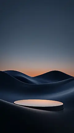 背景系列简约光泽感山脉展台